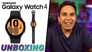 Galaxy Watch 4, UNBOXING! Mais uma android na minha vida!