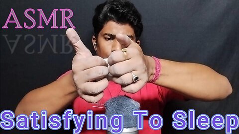 asmr hand mic scratching and tapping to sleep