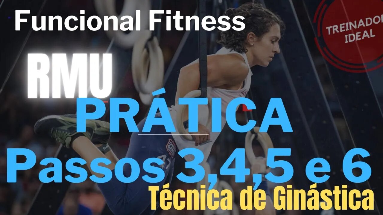 Funcional Fitness |Técnica Ginástica | Princípios Progressão Habilidades | #shorts RMU PRÁTICA 3 -6