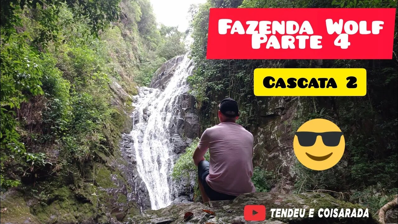 Camping Fazenda Wolf - Parte 4 - Trilha cascata 2 - Rolante/RS #trilha #turismo #viagem