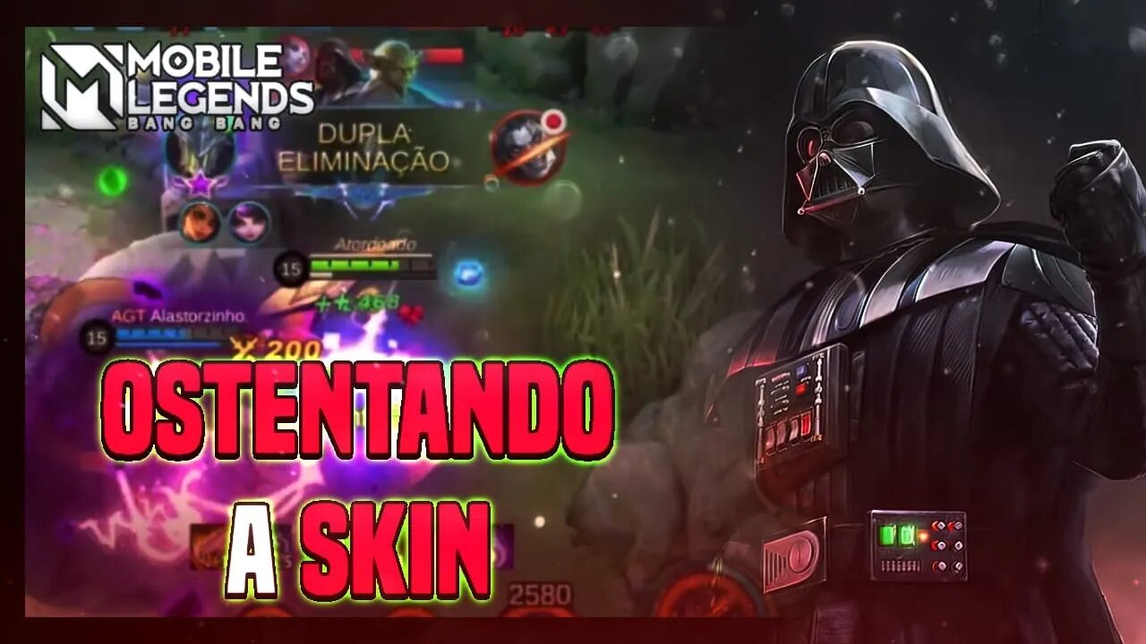 FINALMENTE ELE FICOU BOM E POSSO USAR MINHA SKIN | MLBB