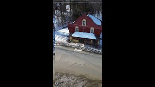 Drone video China Maine