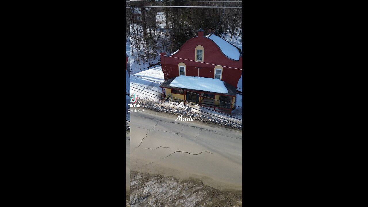 Drone video China Maine