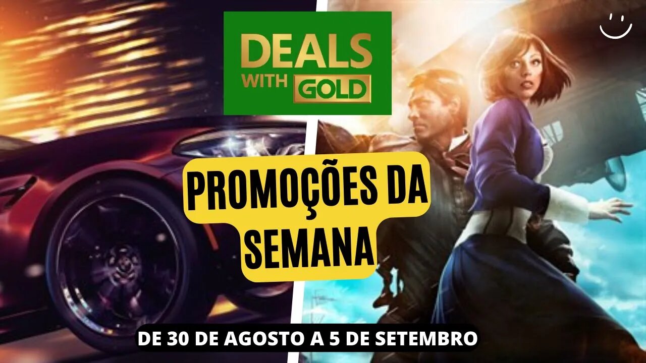 PROMOÇÕES DA SEMANA - DEALS WITH GOLD - DE 30 DE AGOSTO A 5 DE SETEMBRO