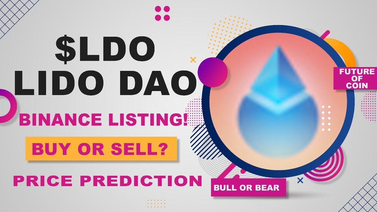 🚨 Lido DAO LDO PRICE PREDICTION Binance will list Lido Finance LDO coin lidodao Gateio