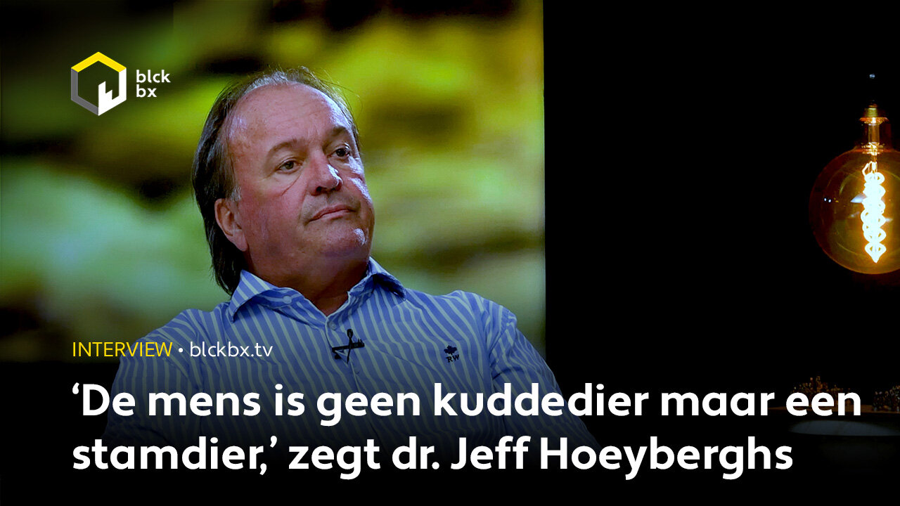 'Homo sapiens is geen kuddedier maar een stamdier,' zegt dr. Jeff Hoeyberghs