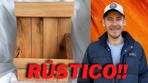 DEI O ACABAMENTO NESSA LINDA PEÇA. WOOD DIY WOODWORKING