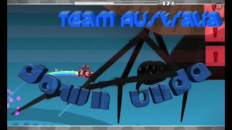 Most Australian Megacollab?!?! \\ Down Unda By Team Australia // Easy Demon (100%)