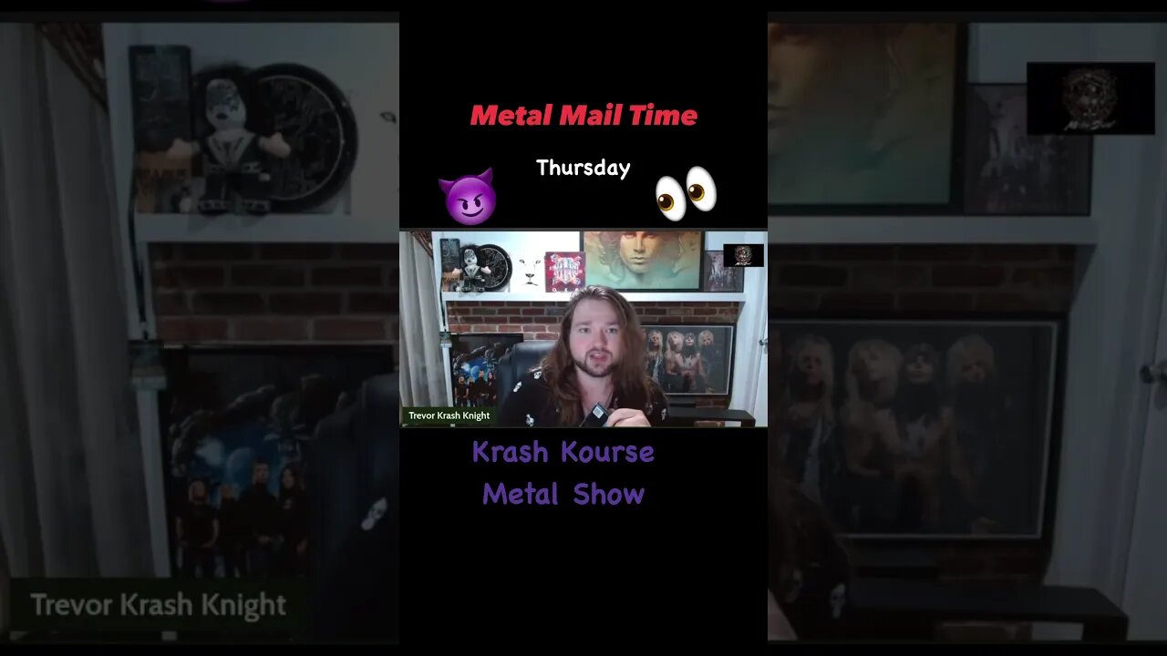 The next Metal Mail Time on @krashkoursemetalshow 🤘🔥🤘Dont Miss It! @DanzigVerotik @him