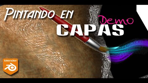 🅱🅻🅴🅽🅳🅴🆁 Texture paint 🎨 🖌️en capas