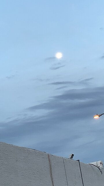 This is A FAKE MOON.