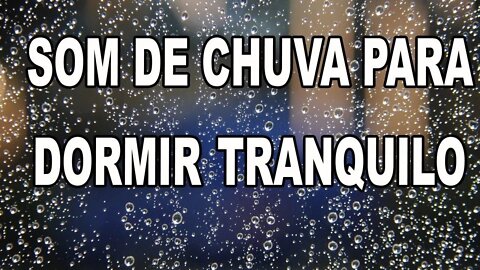 O MELHOR SOM DE CHUVA E TROVÃO PARA RELAXAR