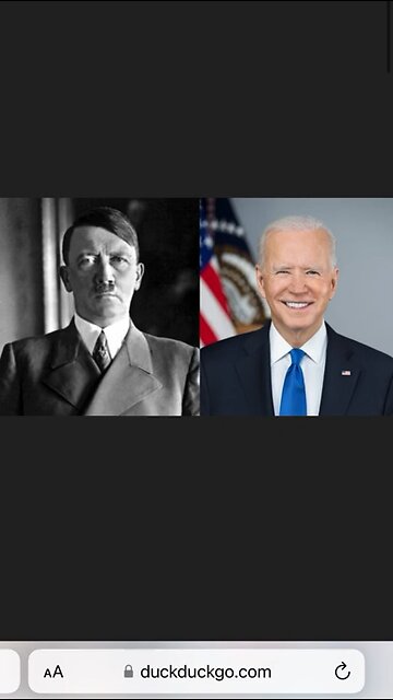 Did Adolf Hitler escape to South America and became Joe Biden ￼