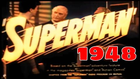 Superman serial trailer (1948) [colourised]