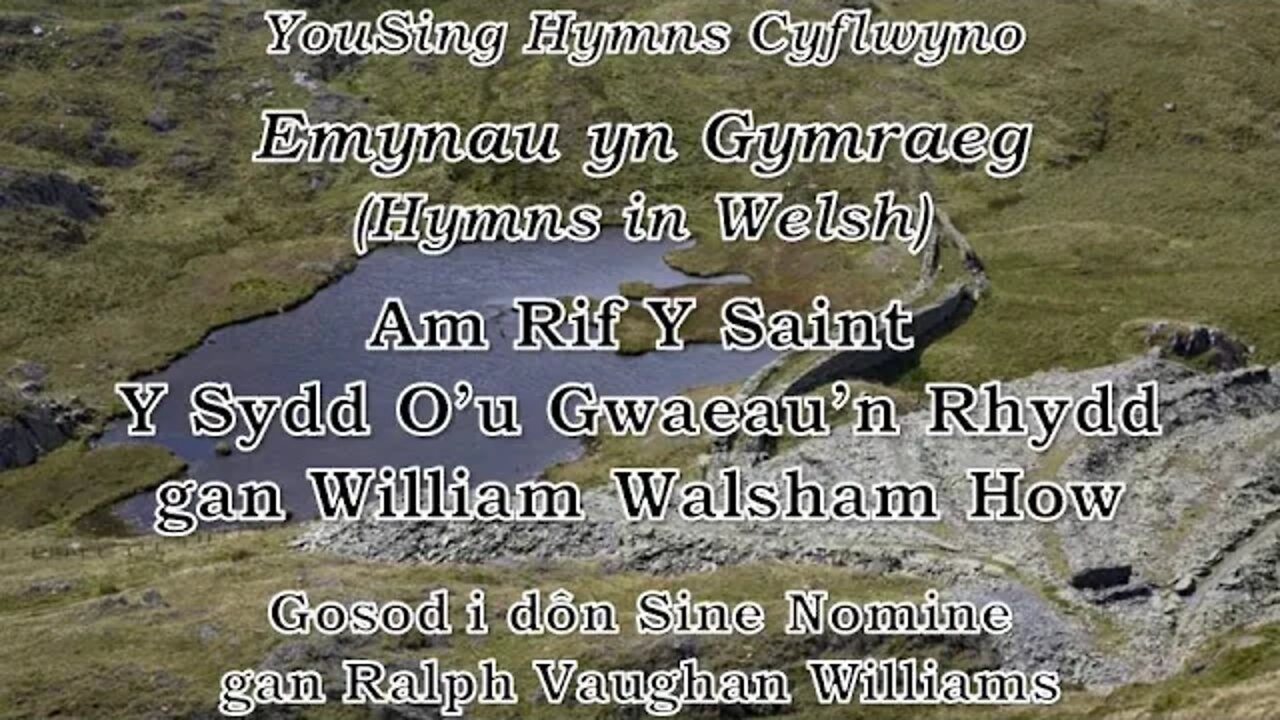 Am Rif Y Saint Y Sydd O'u Gwaeau'n Rhydd (Sine Nomine)