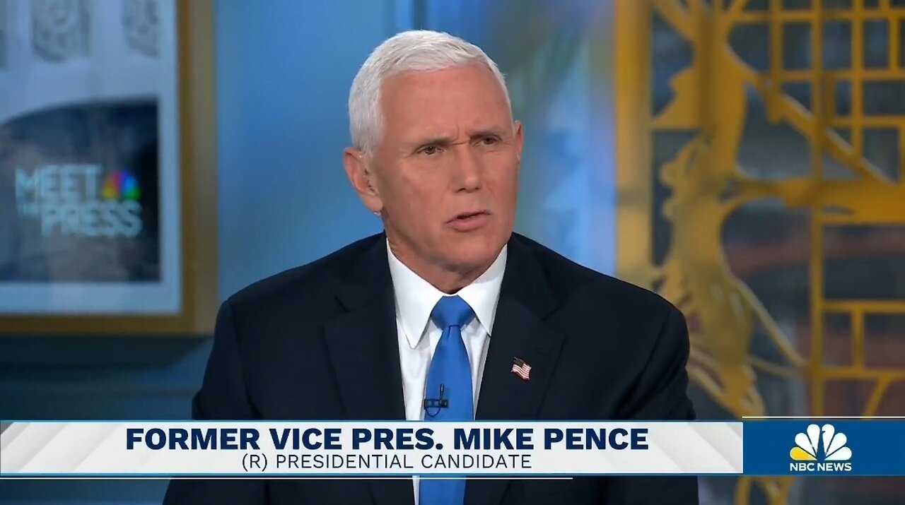 Mike Pence Won't Say If He'll Drop Out Of Presidential Race