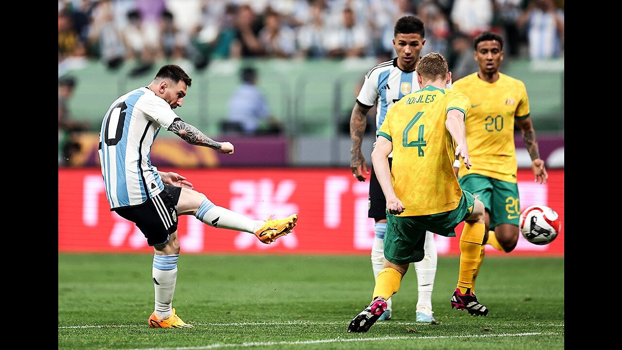 Lionel Messi Goal vs Australia - 15/6/2023