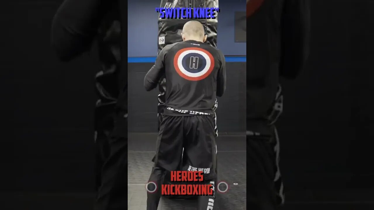 Heroes Training Center | Kickboxing & MMA "How To Throw A Switch Knee" | Yorktown Heights NY #Shorts