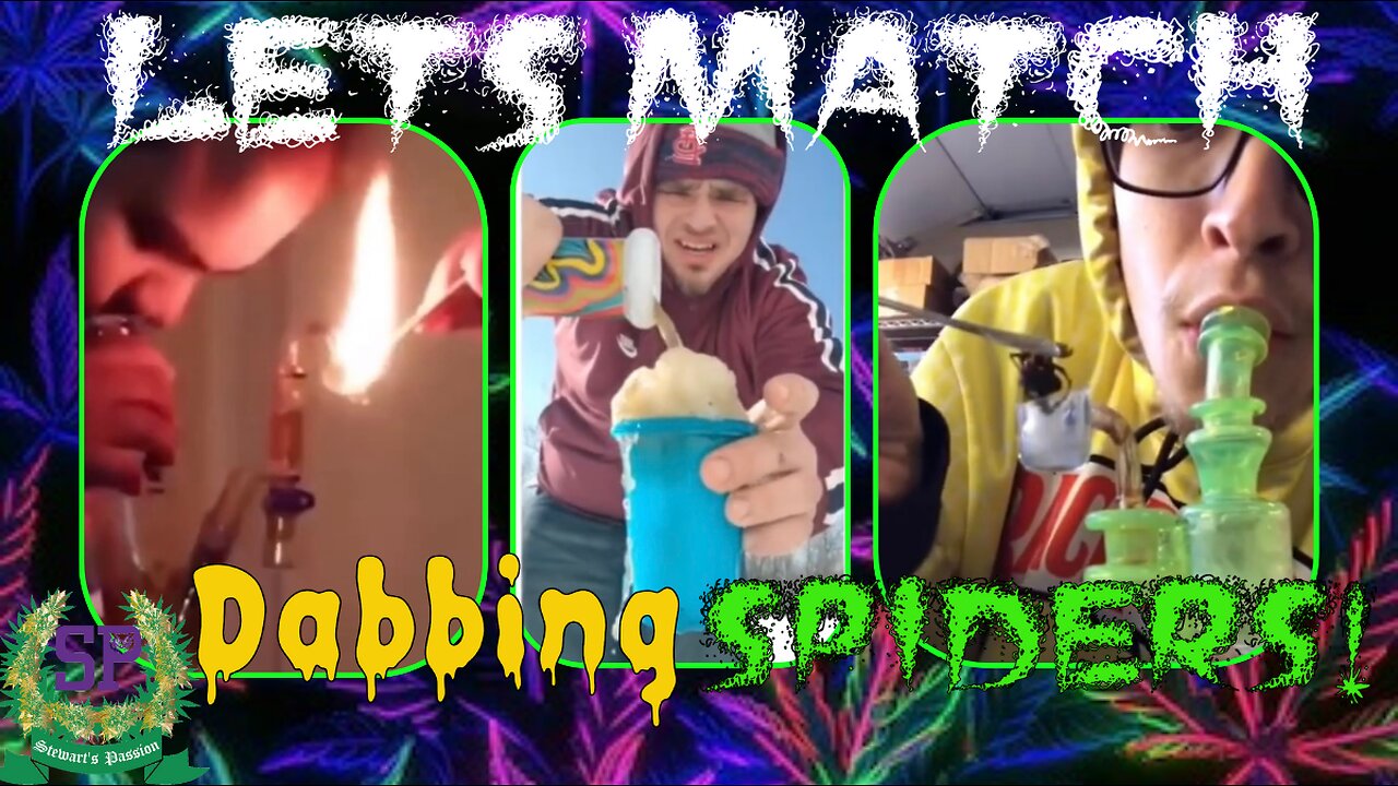 Dabbing Spiders! Let's Match #5 (stoner fails)