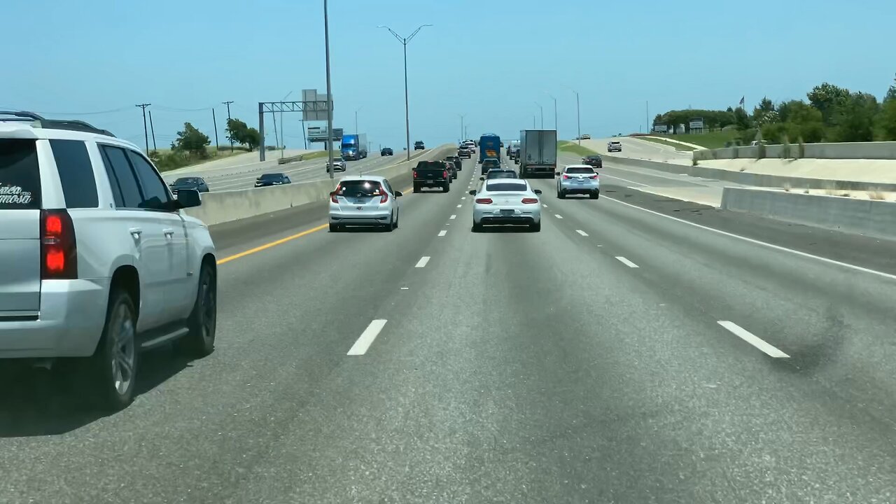 Time-lapse of Round Trip to New Braunfels/ Cypress Bend Park