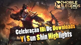 MLBB | Celebração por 1 bilhão de Downloads na MLBB • Yi Sun Shin Highlights