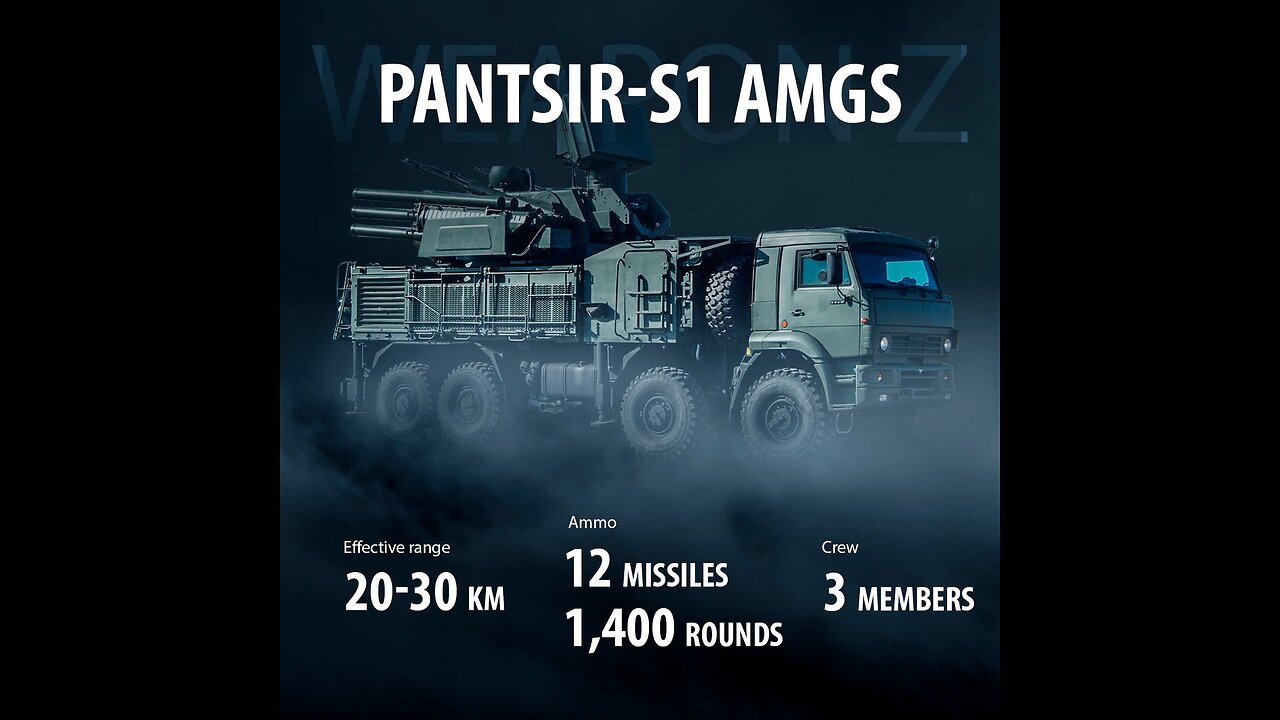 Under the reliable protection of Pantsir