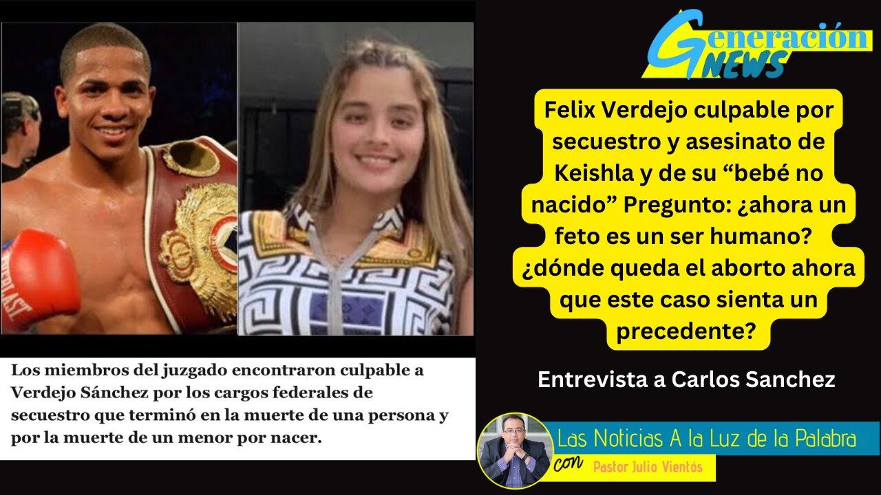 ¿Ahora un feto es un ser humano? Entrevista con Carlos Sanchez de Pro-Vida PR