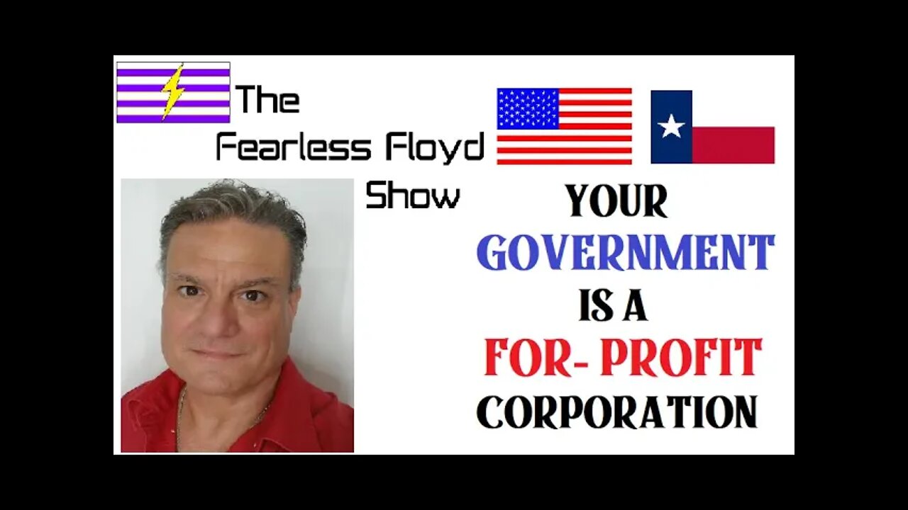 YOUR GOVERNMENT IS A CORPORATION