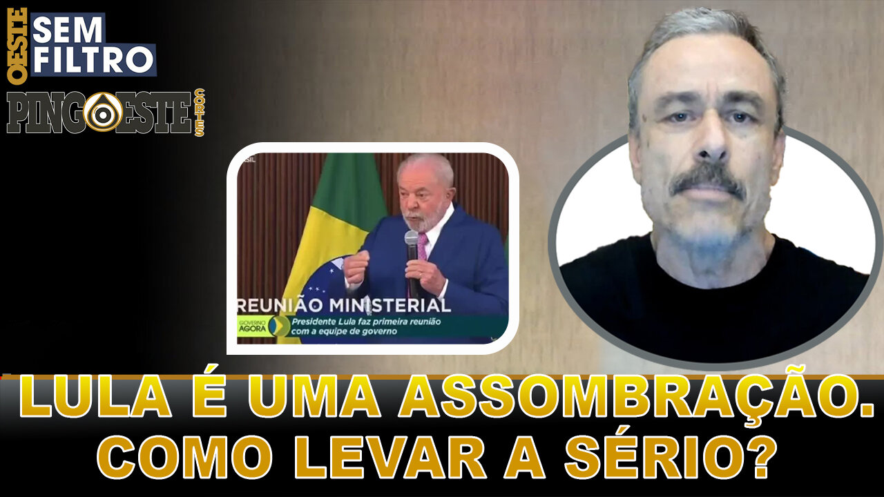 Não dá pra ter expectativa séria sobre esse governo de ficção [GUILHERME FIUZA]