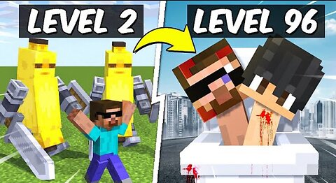Difficulty level 1 to 100: level building competition in Minecraft