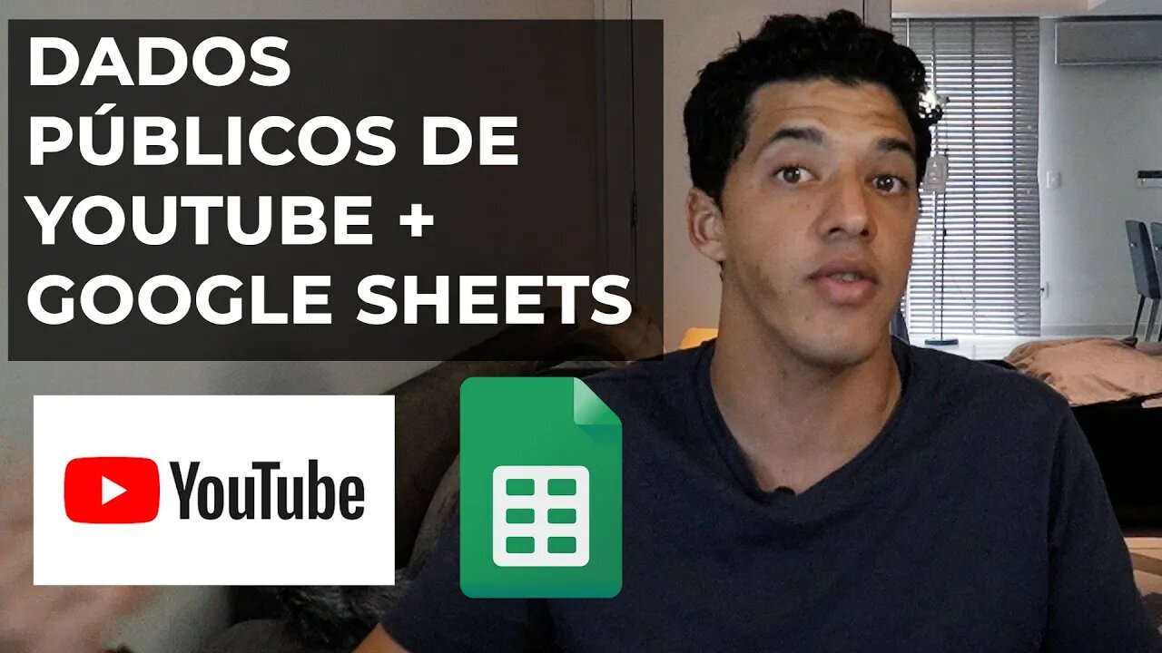 Inteligência de dados no youtube com sheets e Apps Script