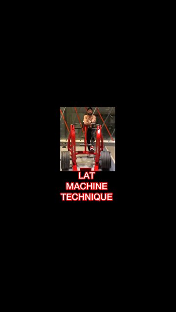 HOW TO USE LAT MACHINE #shorts #youtubeshorts