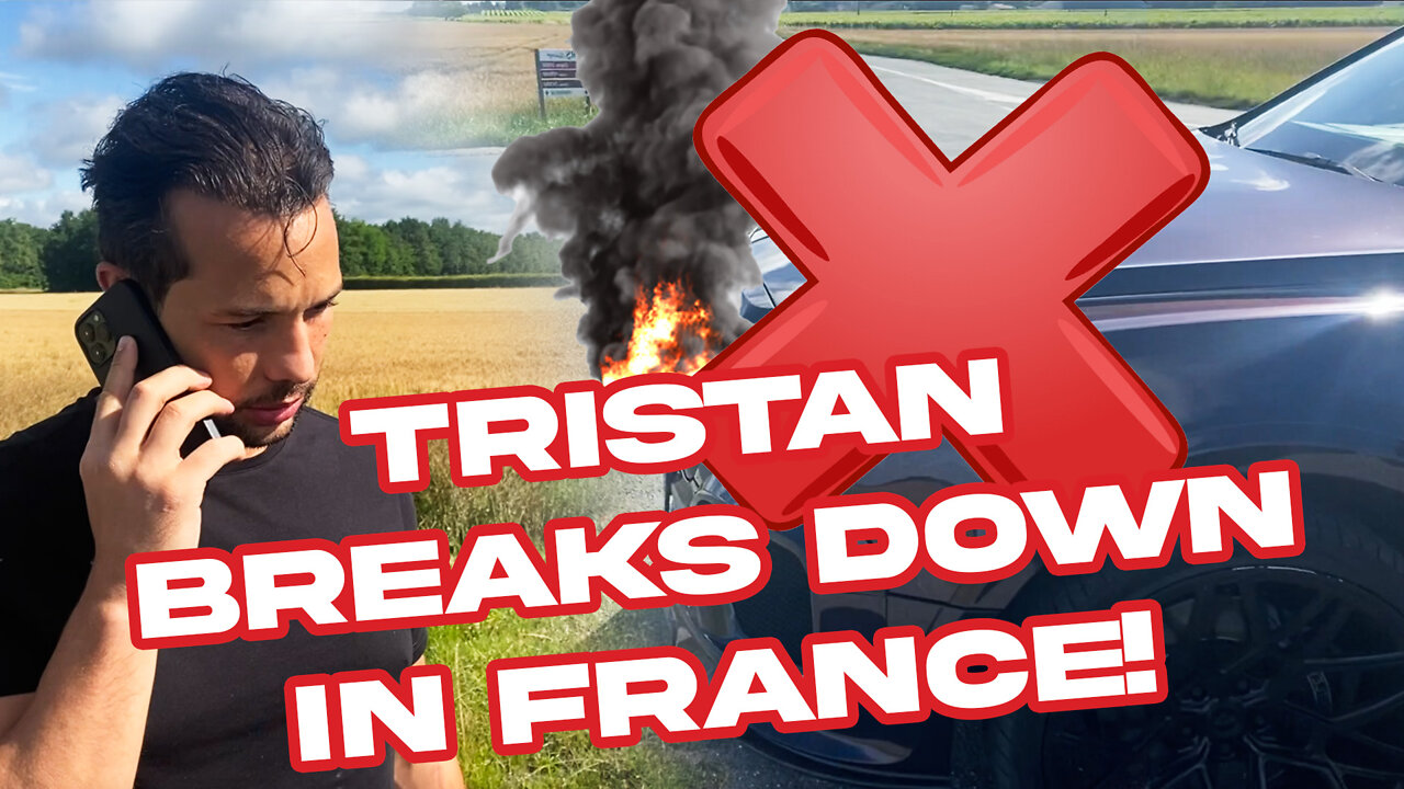 TRISTAN TATES CAR BLOWS UP IN FRANCE🤬 | Tate Confidential Ep 155