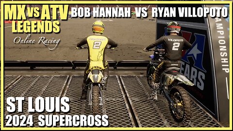 Ryan Villopoto vs Bob Hannah! MX vs ATV Legends Online Racing!