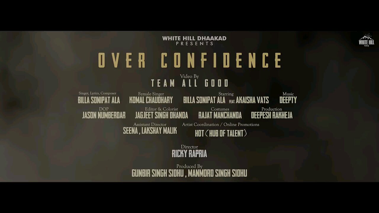 over confidence billa sonipat ala