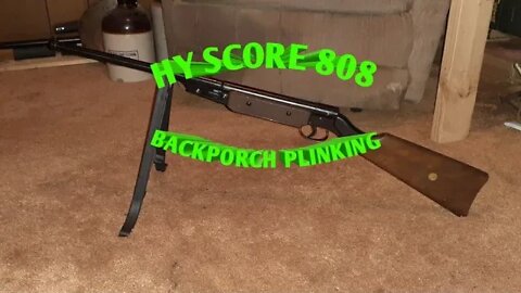 Hy Score 808 *backporch plinking