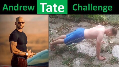 Andrew Tate Push Up Challenge