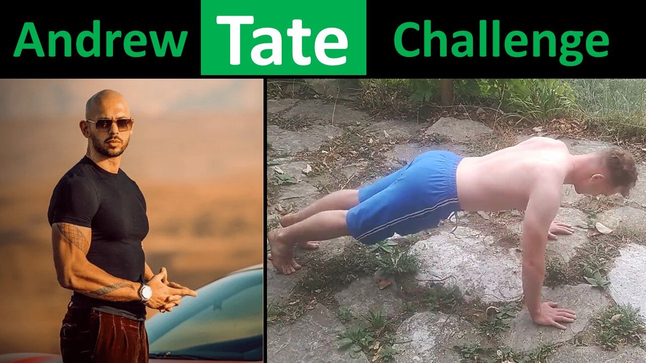 Andrew Tate Push Up Challenge