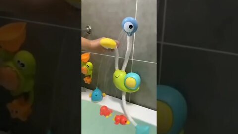 Double sprinkler design,produce more water than a single sprinkler shower