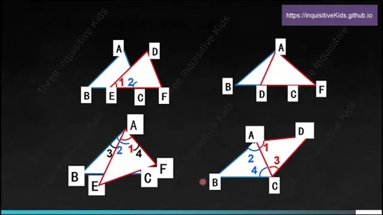 7th Grade Math Lessons | Unit 10 | Congruent Triangles | Lesson 2 | Three Inquisitive Kids