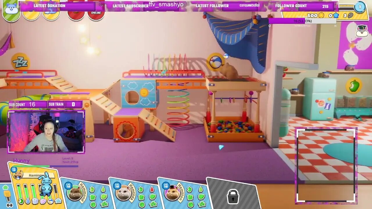 Hamster Trampoline