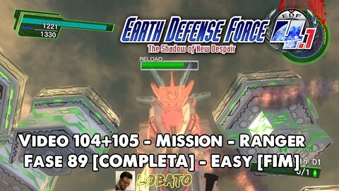 EDF 4.1 - Ranger - Missão Offline - Última fase completa (Easy)