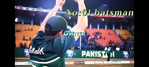 BABAR AZAM NO:01 BATSMAN🏏😎👑