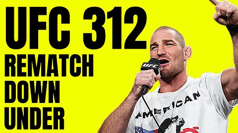 UFC 312 MAIN AND CO MAIN EVENT ANNOUNCED, SEAN STRICKLAND RETURNS, WEILI/TATIANA CO-MAIN