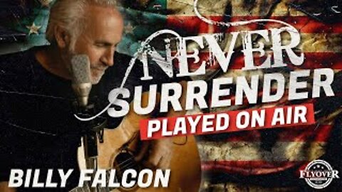 Billy Falcon Plays Never Surrender on Air | Flyover Clips