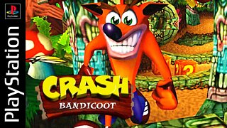 CRASH BANDICOOT 1 (PS1) #1 - Gameplay do início do jogo em português! (Legendado em PT-BR)