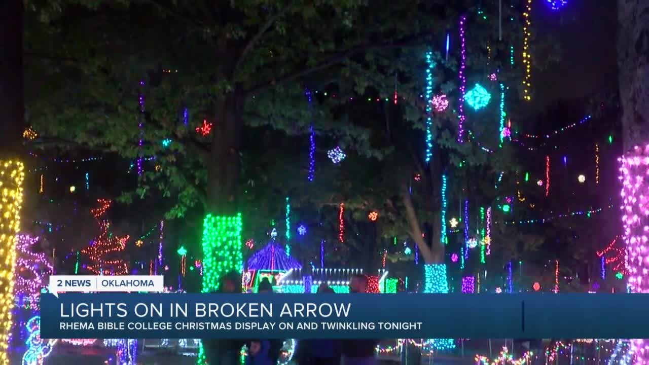 Lights are on at Rhema in Broken Arrow