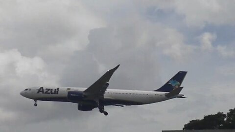 Airbus A330NEO PR-ANX na aproximação final antes de pousar em Manaus vindo de Campinas