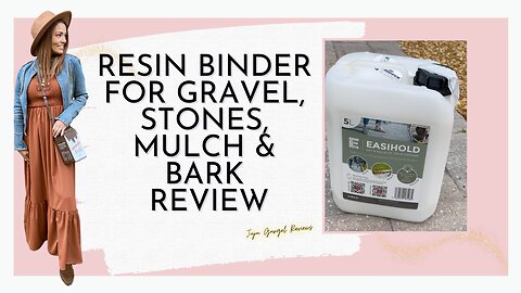 Resin Binder for Gravel, Stones, Mulch & Bark review