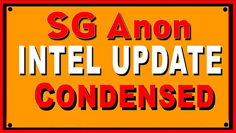 SG Anon Situation Update 5.20.23 - The Storm, Military Movments, Nesara Gesara